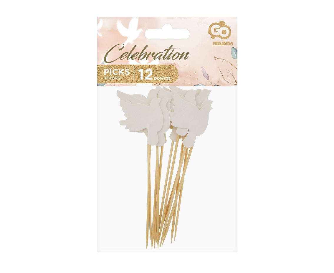 Dove picks, 12 pcs